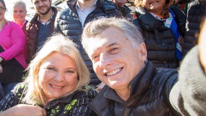 Denuncian a Macri y Carrió por violar la cuarentena