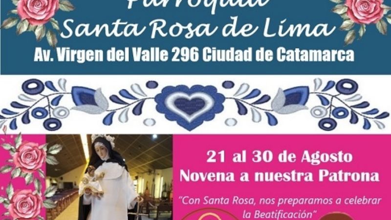 Comienzan las Fiestas Patronales de  Santa Rosa de Lima