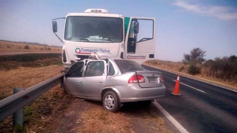 Tragedia en el límite con Tucumán: murieron 3 santiagueños en un accidente sobre Ruta 9
