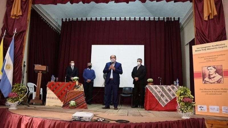 Saadi participó en el Congreso Académico Beato Padre Esquiu