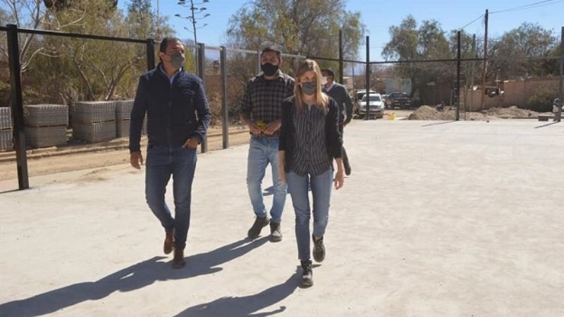 Avanza un nuevo espacio recreativo en Santa María