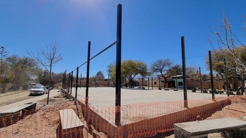 Avanza un nuevo espacio recreativo en Santa María