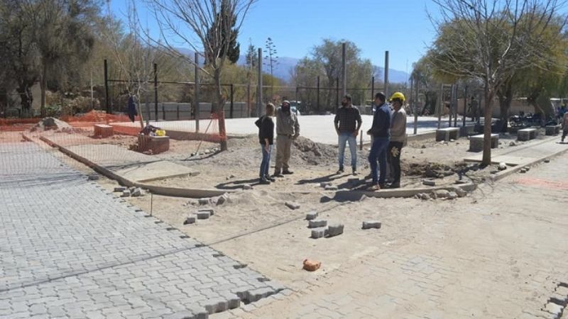 Avanza un nuevo espacio recreativo en Santa María