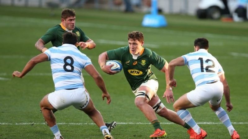 Nueva caída de Los Pumas ante Sudáfrica