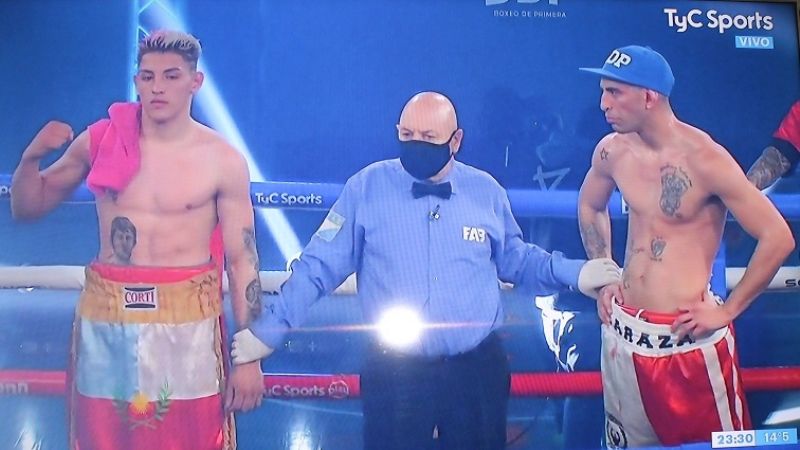 “Plata fácil” para Corzo y Rosa, con KO y descalificación