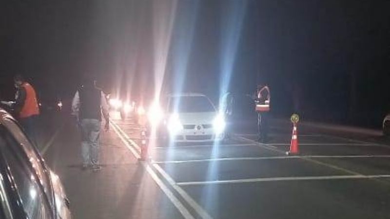 De 15 vehículos secuestrados, 4 fueron por alcoholemia positiva