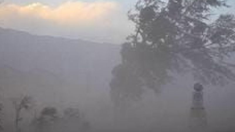 Alerta amarilla por viento zonda de 100 Km/h