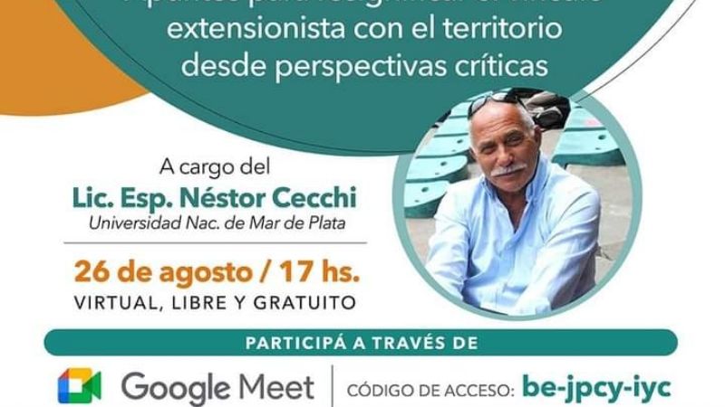 Ciclos de diálogos y reflexión en extensión