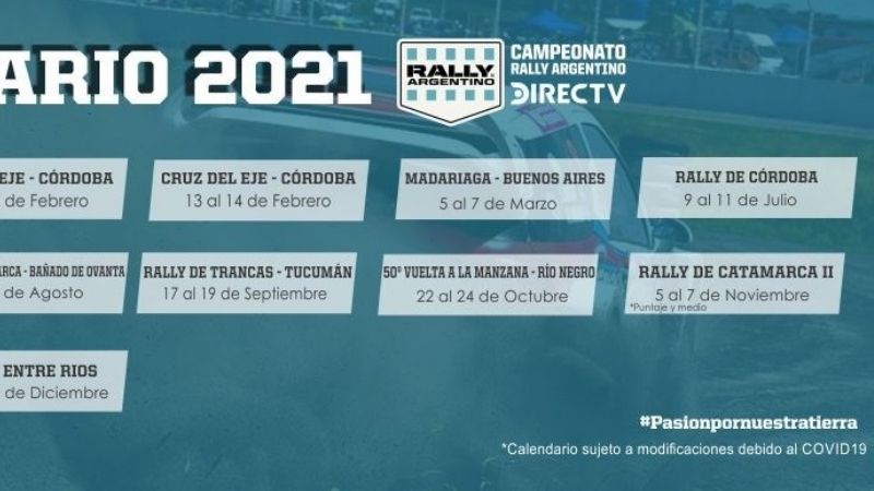 El Rally Argentino vuelve a Catamarca en noviembre	