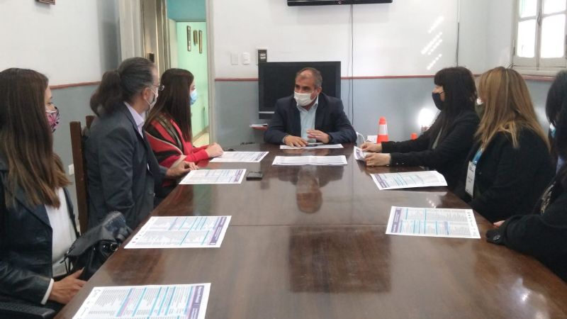 Operativo por la llegada del presidente a Catamarca