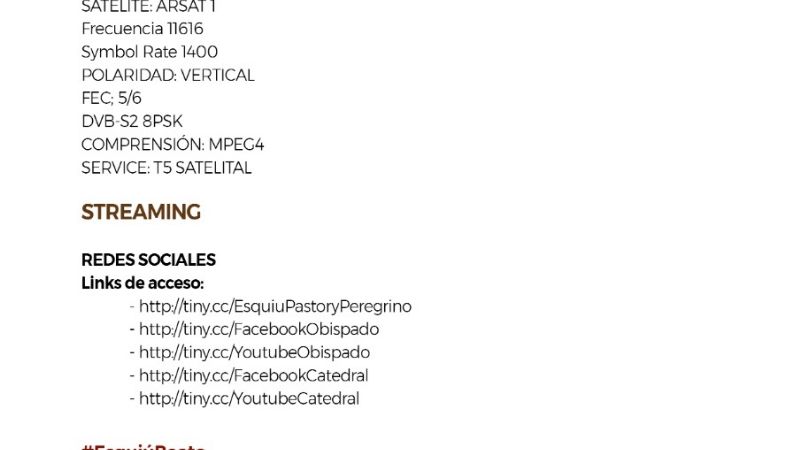 Protocolo para la ceremonia de beatificación de Fray Mamerto Esquiú