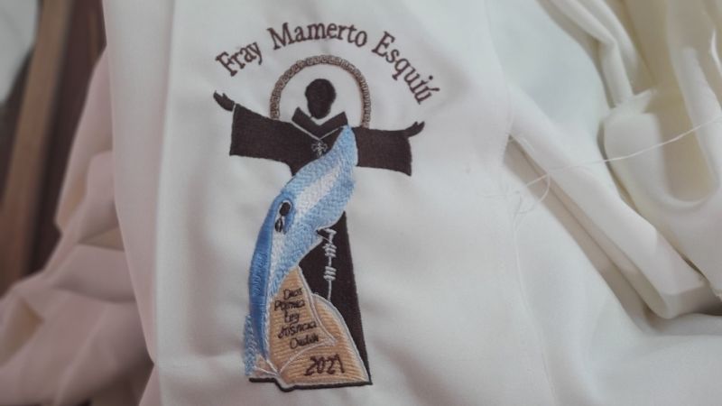 Las monjas dominicas preparan más de 400 estolas