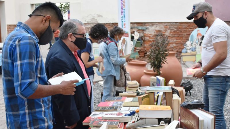 Vuelve el Mercado de Libros a la Casa de la Cultura