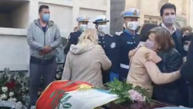 Dieron el último adiós a Eduardo Brizuela del Moral