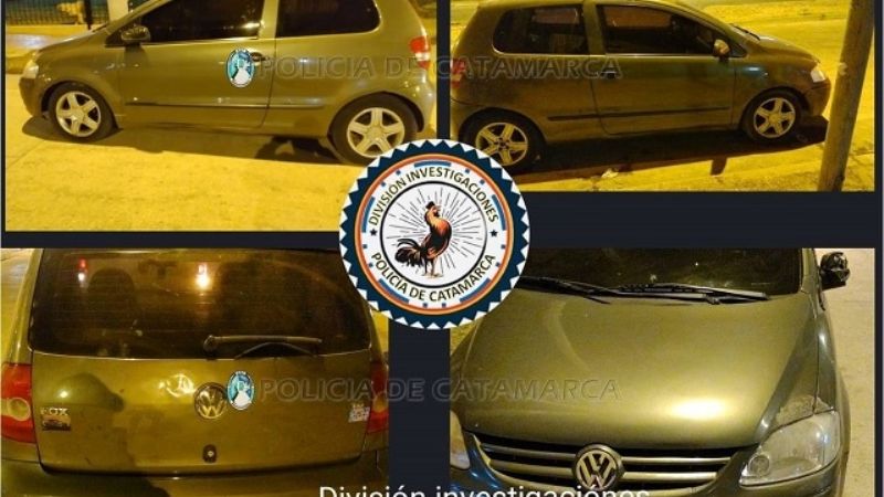 Recuperan un automóvil requerido por la Justicia