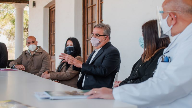 Jalil recibió a padres y familiares de personas con discapacidad