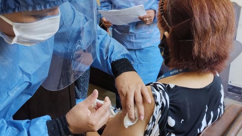 Cronograma de vacunación para el fin de semana