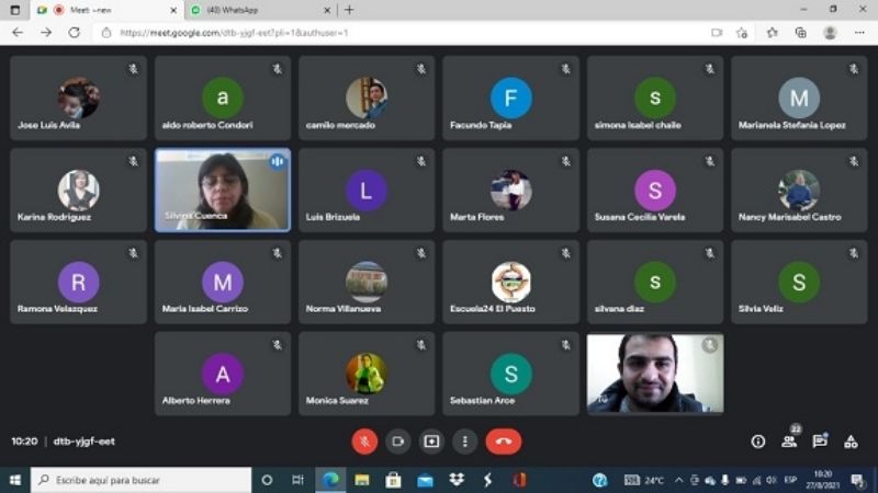 Inscripción de estudiantes a la plataforma Juana Manso