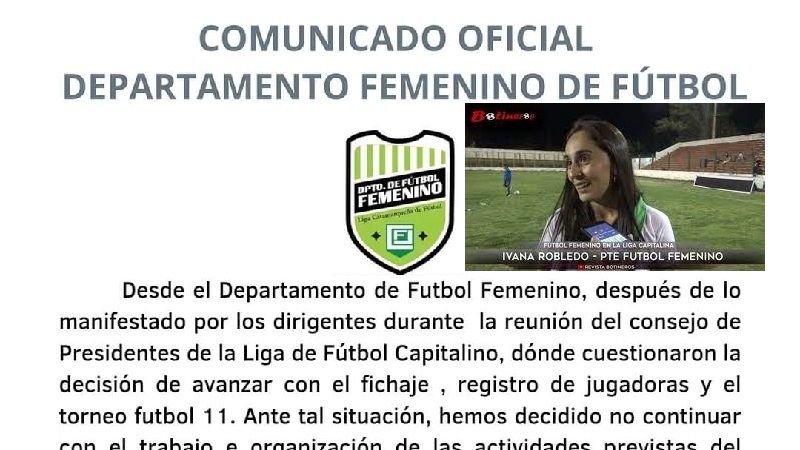 Rebelión femenina en la Liga Catamarqueña de Fútbol