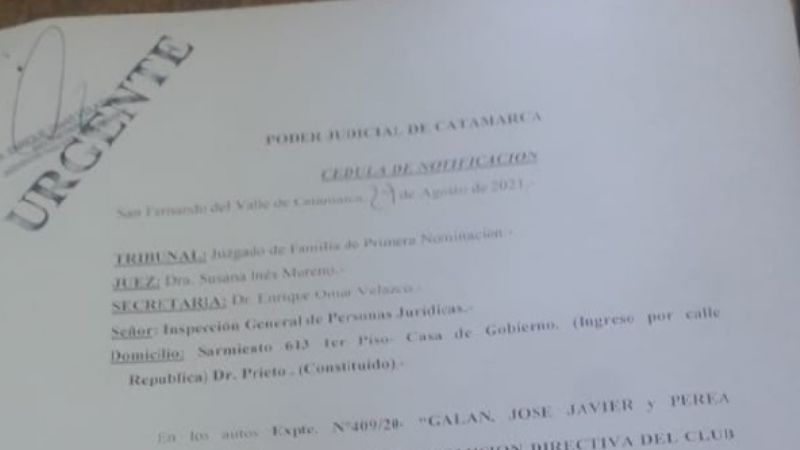 La Justicia desestimó traba de Galán a elecciones en V. Cubas