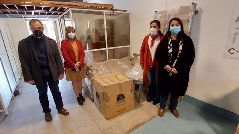 La Agencia Nacional de Discapacidad envió insumos mobiliarios