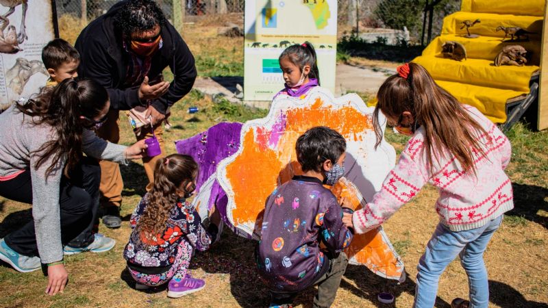 Muestra artística en Mutquín