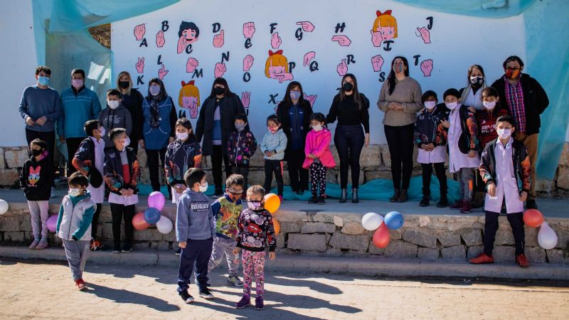 Muestra artística en Mutquín