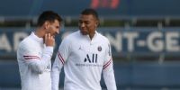 CON MABAPPÉ. Aunque entraría en el segundo tiempo, la afición los queire ver juntos.