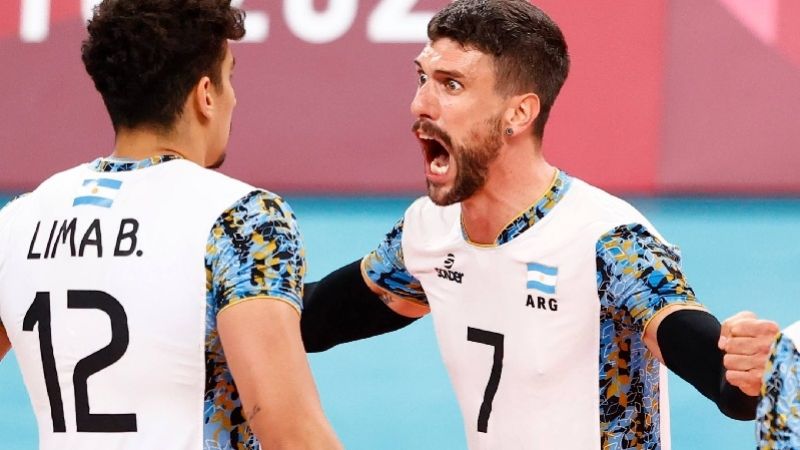 Argentina en las semifinales del vóley, en Tokio 2020