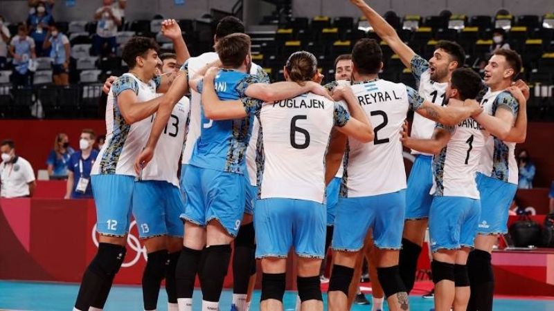 Argentina en las semifinales del vóley, en Tokio 2020