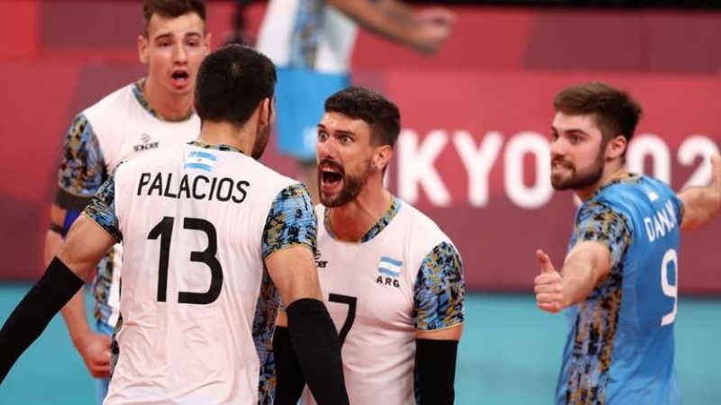 Argentina en las semifinales del vóley, en Tokio 2020