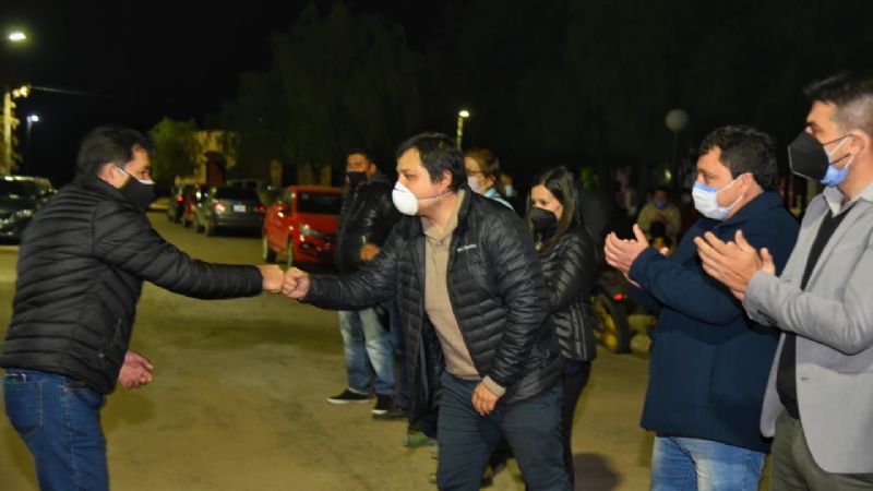 Inauguraron el playón deportivo del Club San Martín de Copacabana