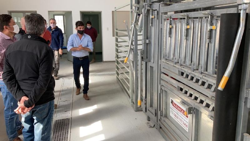 Recorrido por las instalaciones del Frigorífico de Chumbicha