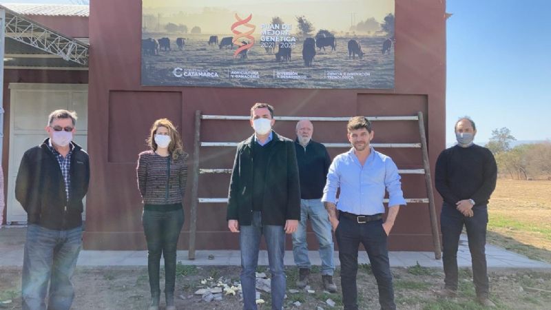 Recorrido por las instalaciones del Frigorífico de Chumbicha