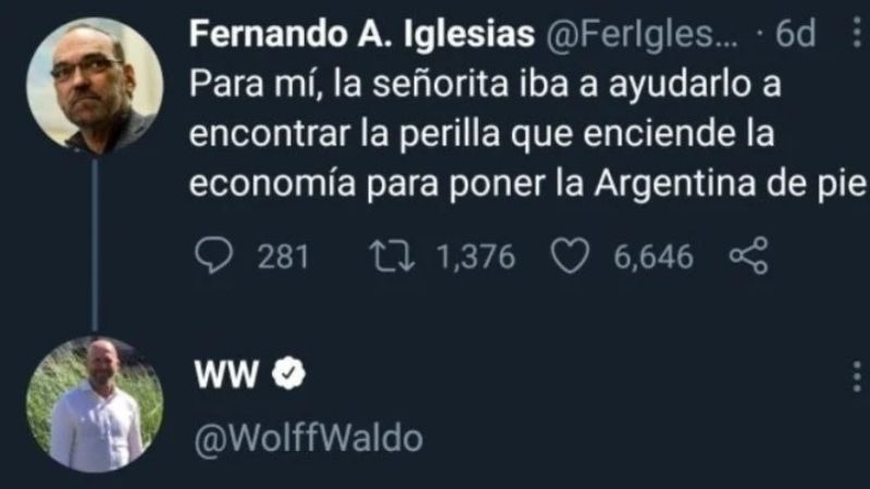 Piden excluir de la Cámara de Diputados a Iglesias y Wolff