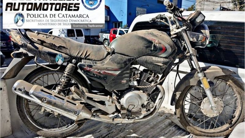 Secuestran moto del Corralón Municipal