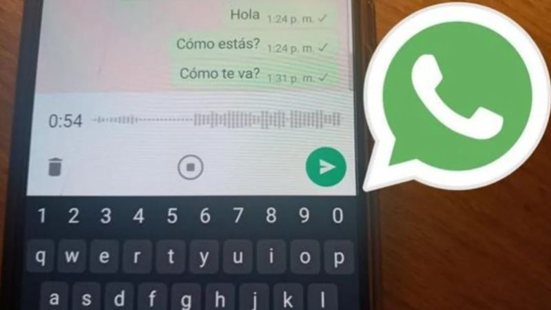 ¿Cómo hacer para escuchar los audios antes de mandarlos?