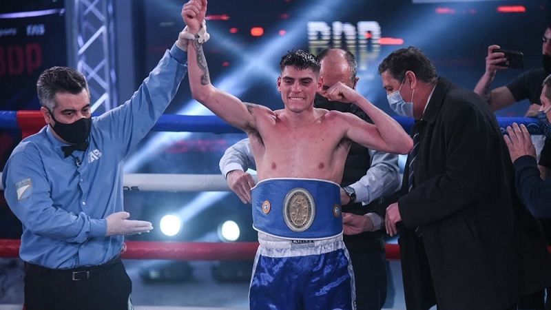 “Caíto” Daneff es el nuevo campeón argentino ligero