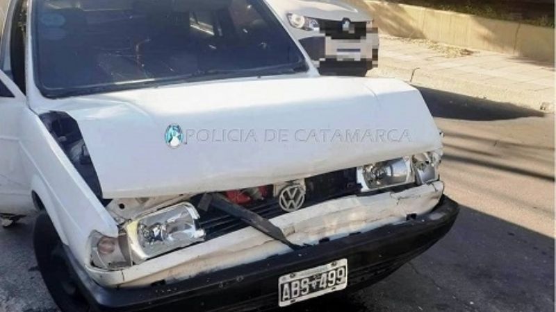 Choque en avenida Virgen del Valle