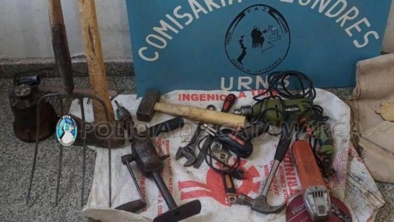 Recuperan elementos sustraídos en Belén