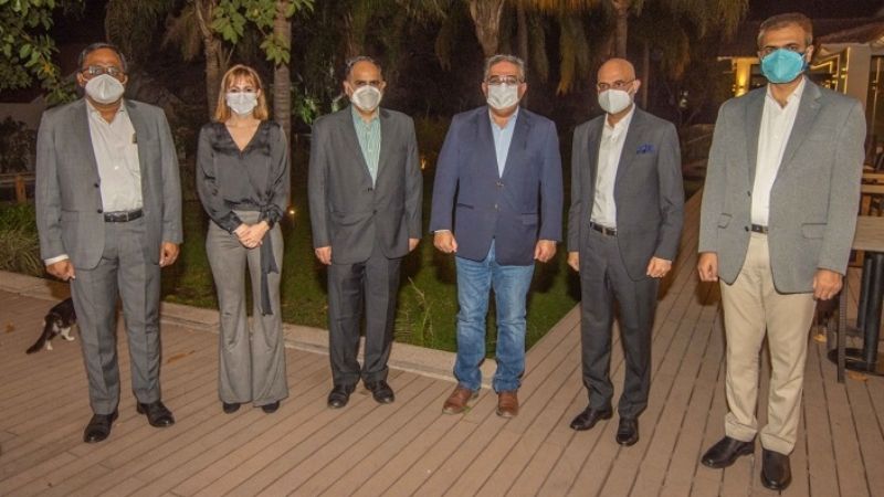 El Embajador de la India visitó el Salar del Hombre Muerto