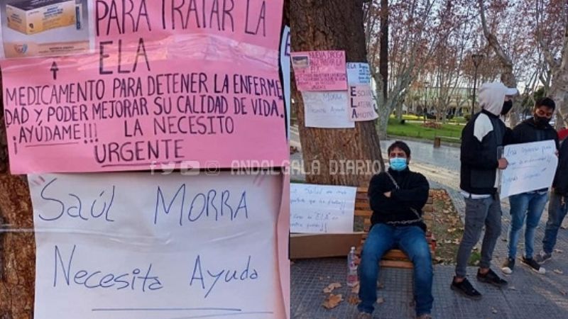 Pide ayuda para su amigo