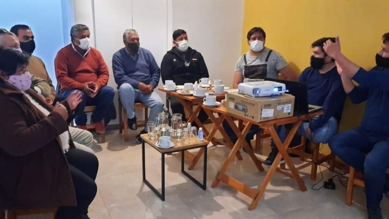 Avanzan con la construcción de la planta de procesamiento de la nuez