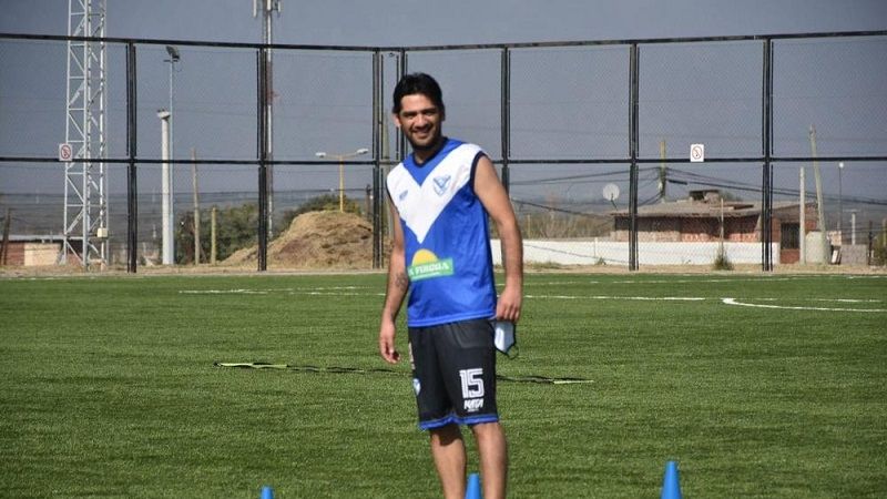 Daniel Toledo retomó los entrenamientos en Vélez