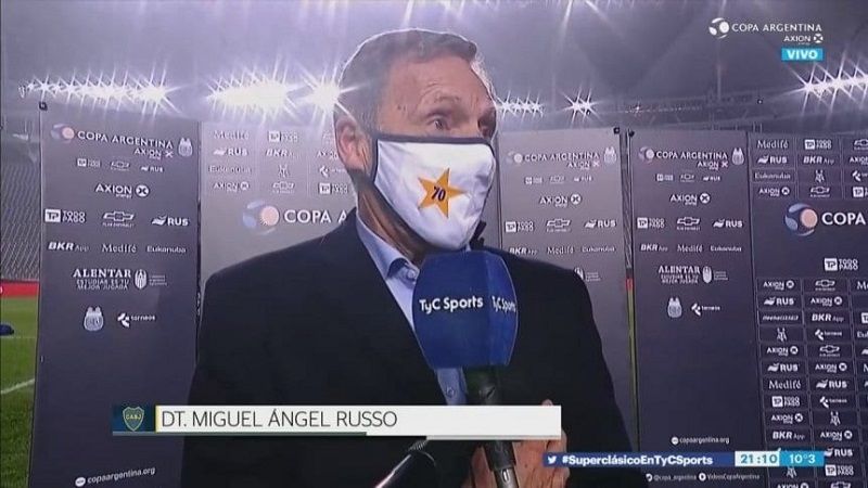 Russo, al borde del llanto tras ganarle a River por penales