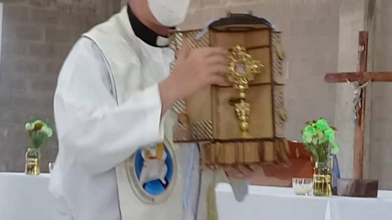 La reliquia del beato Carlo Acutis en Valle Chico