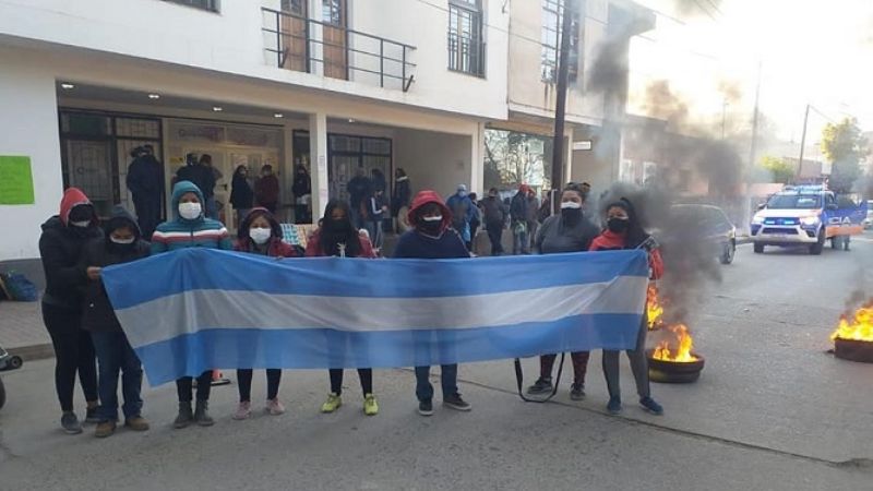 Andalgalá: trabajadoras precarizadas reiteraron protesta