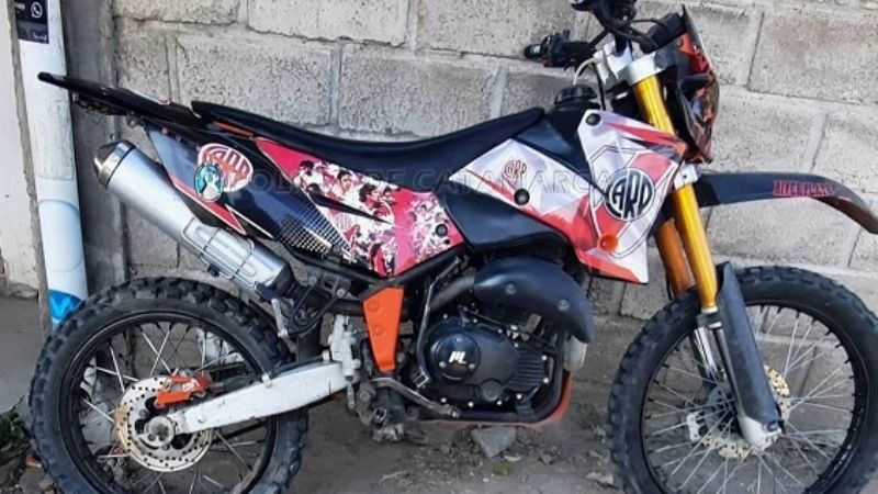 Secuestran una moto en Chumbicha