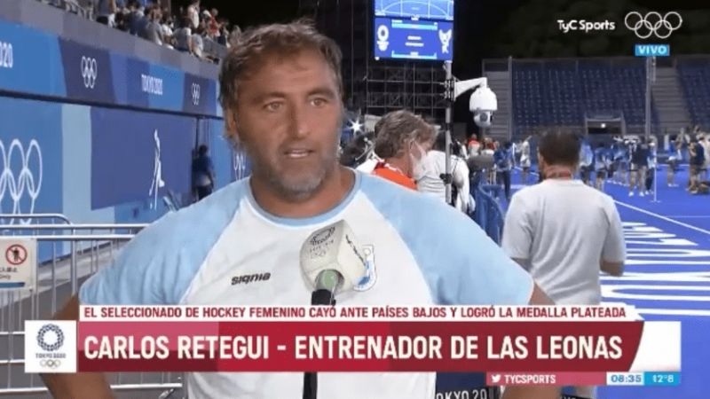 "No hay ningún reproche" dijo Retegui, DT de Las Leonas
