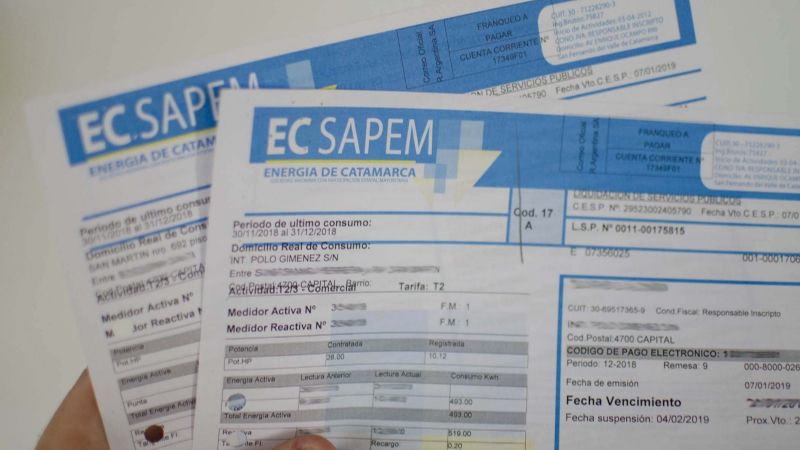 Reducción de hasta el 100% de intereses para cancelar facturas de luz